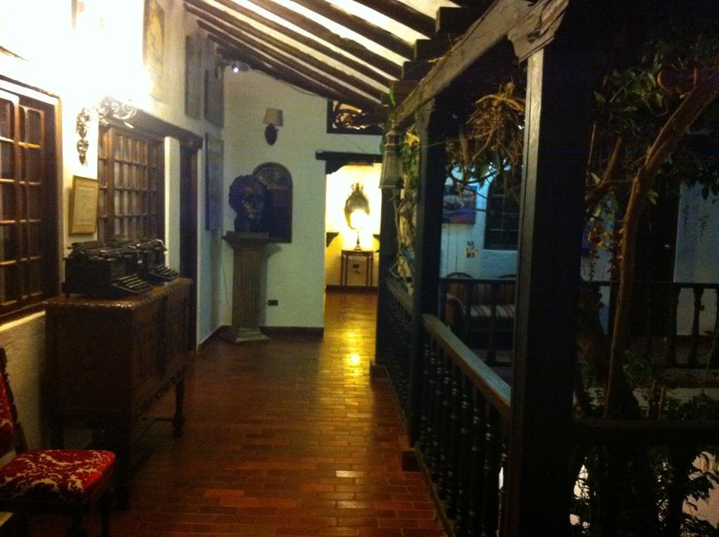 Hotel Los Frayles Villa de Leyva Exteriör bild