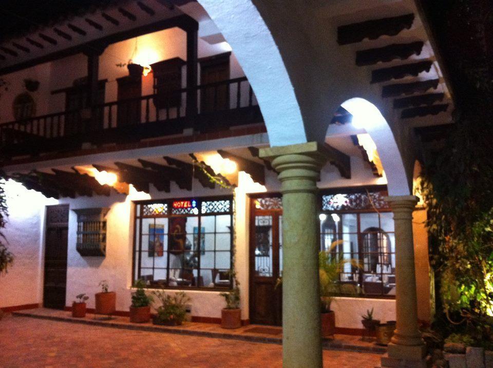 Hotel Los Frayles Villa de Leyva Exteriör bild