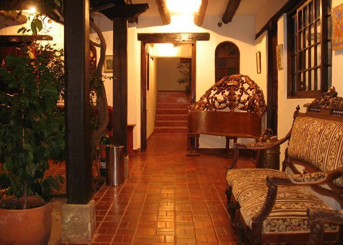 Hotel Los Frayles Villa de Leyva Exteriör bild