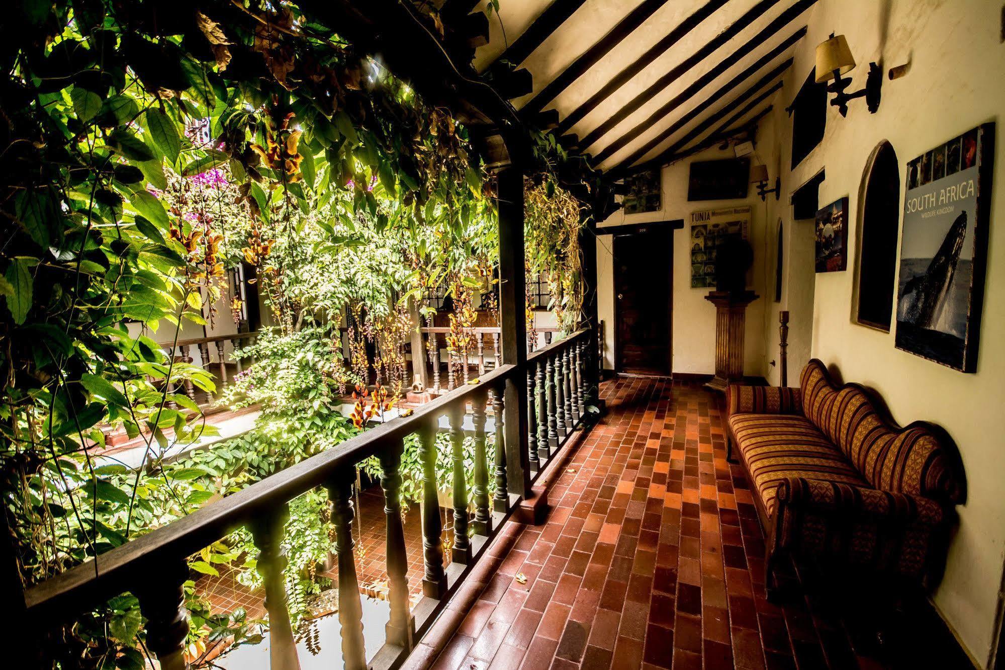 Hotel Los Frayles Villa de Leyva Exteriör bild