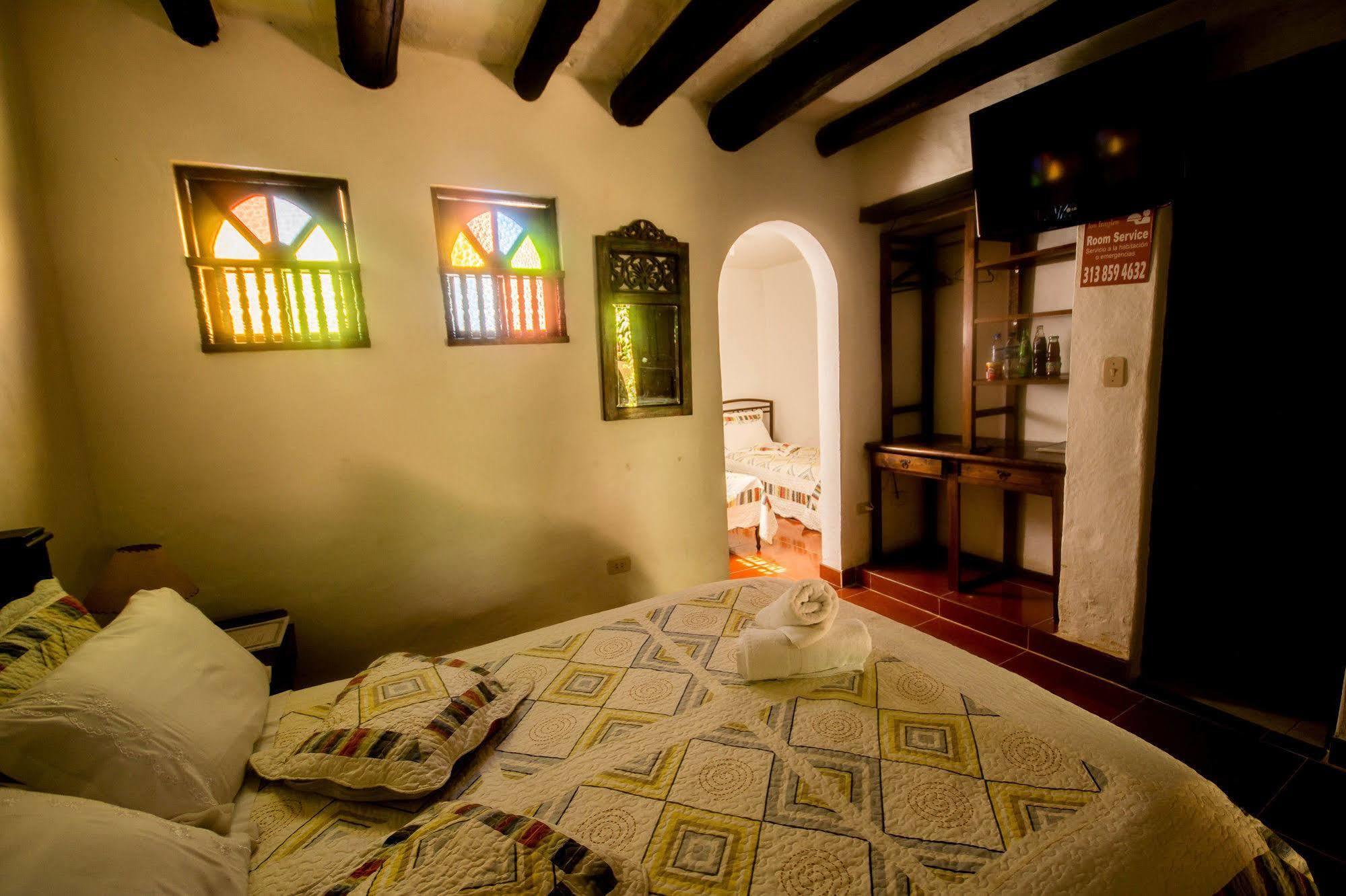 Hotel Los Frayles Villa de Leyva Exteriör bild