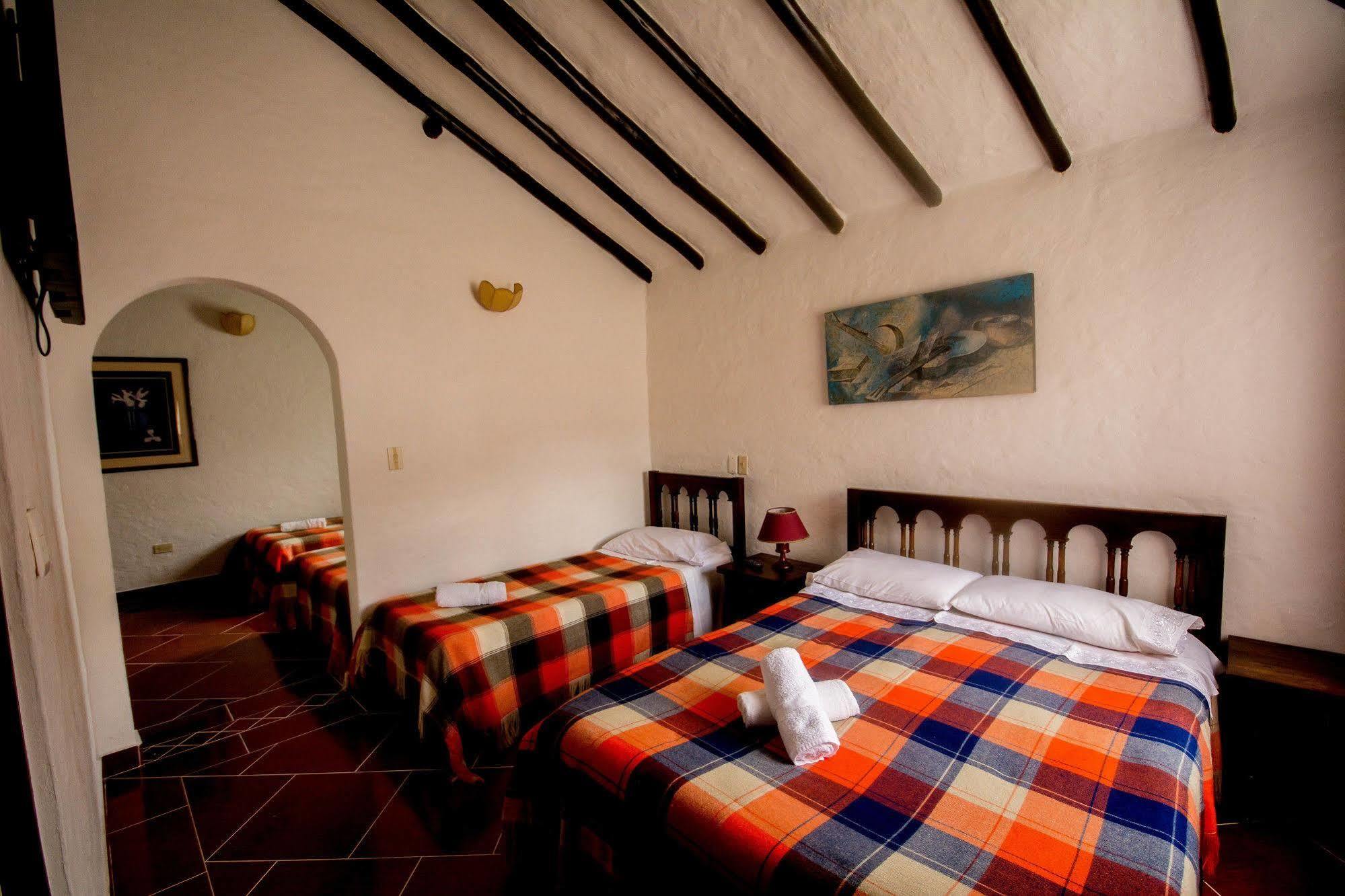 Hotel Los Frayles Villa de Leyva Exteriör bild